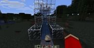 Collecting chicken eggs (Image via Minecraft)